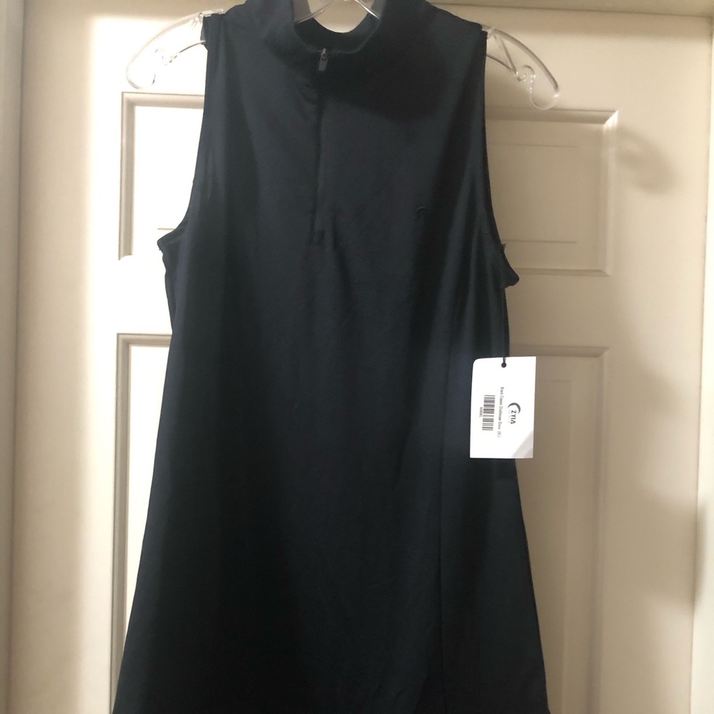 NWT Zyia Black Classic Clubhouse Dress for Pickleball, Tennis or running around